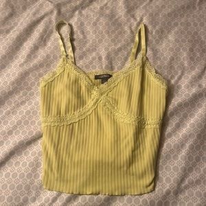 Neon Yellow Tank Top